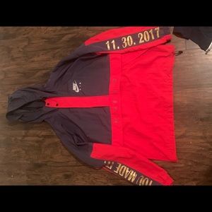 Custom made Nike windbreaker NEVER WORN!